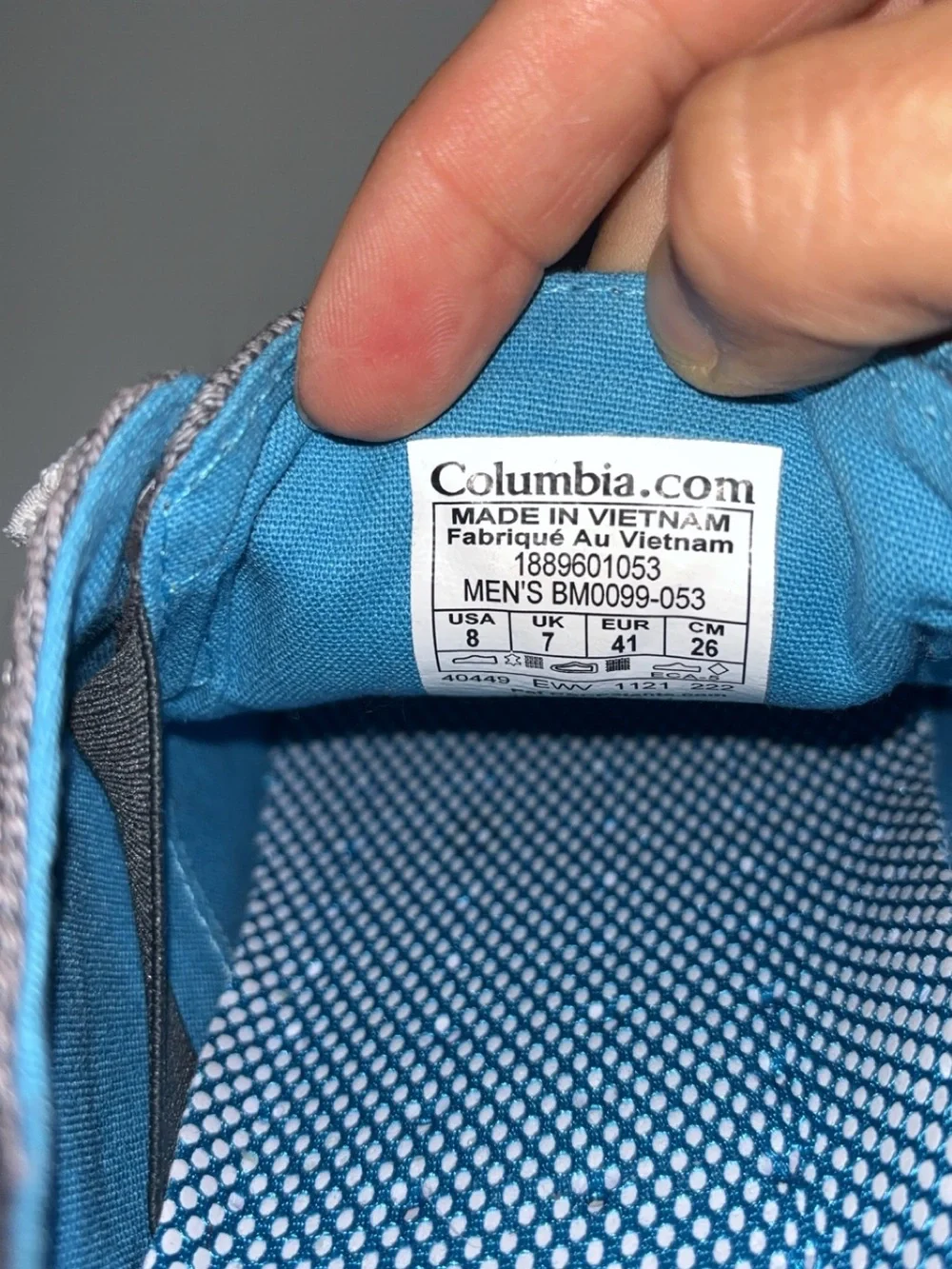 Columbia comfortable men